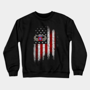 82nd Army Airborne Division Shirt US Flag Vintage Men Women Crewneck Sweatshirt